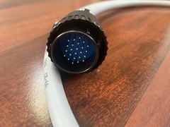 FANUC 24 PIN HIGH FLEX CUSTOM EE CABLE, 4FT LONG
