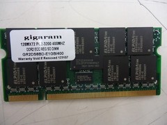 GR2DS8BD-E1GB/400 Gigaram Mem Mod, 128Mx72, PC2-3200 400MHz DDR2 ECC Brand New!