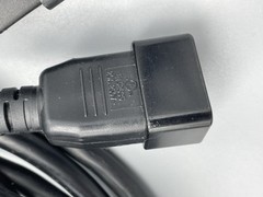 (2) Power Cord C20 / C19 – Black 9ft, 20A/250V 12 AWG – Powerfig E250704