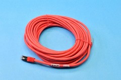 (4) Black Box 30ft Ethernet Internet Network Shielded Stranded Patch Cable Red