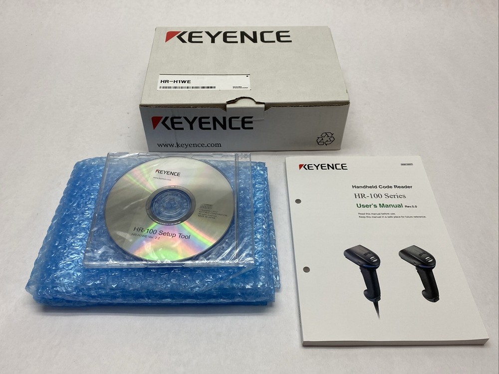 Keyence HR-H1WE Software Setup for HR-100 Series Handheld Code Reader