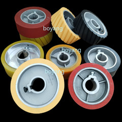 Power feeder roller wheel rubber roller woodworking milling machine drive wheel