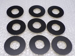 INDUSTRIAL SPARE ZBY9330 LEGEND PLATE EMERGENCY STOP LOT OF 9 NSNP