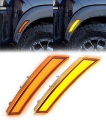 LED Side Marker Lights for Nissan Frontier 2022-2025, Sequential Turn Signal NEW