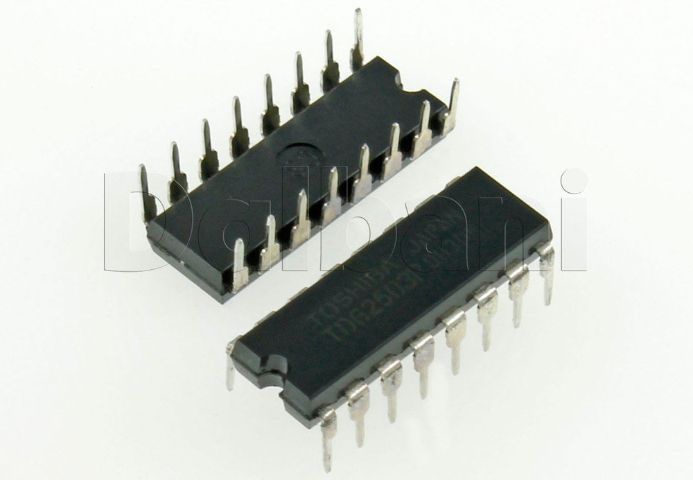 TD62503 Original New Toshiba Monolithic Integrated Circuit 35V 0.2A TD62503P NPN