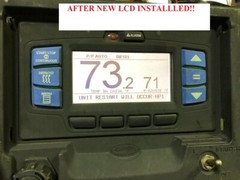 LCD DISPLAY REPLACEMENT FOR CARRIER Transicold X4 7500 7300 SDGG240128-01