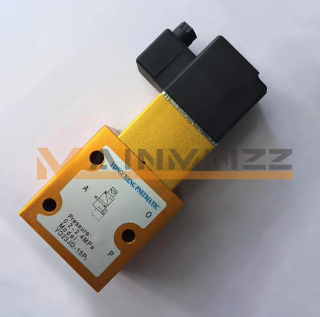 One New YONGCHENG YO23JD-15P2 2-Position 3-Way High Pressure Solenoid Valve 220V