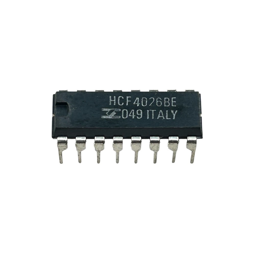 HCF4026BE Decade Counter / 7-Segment Driver IC