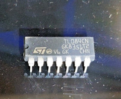 TL084CN Integrated Circuit ST DIP IC — One Piece