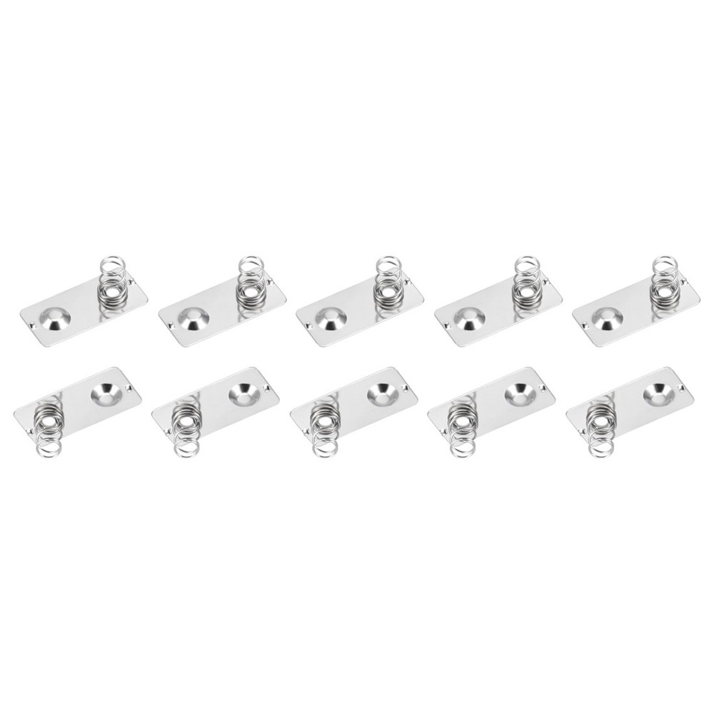 Positive to Negative Conversion Battery Spring Plate 24x11mm for Battery,20Pcs