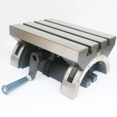 Tilting Table Adjustable Angle Table Milling Machine Table 7/10/12/15/24 Inch