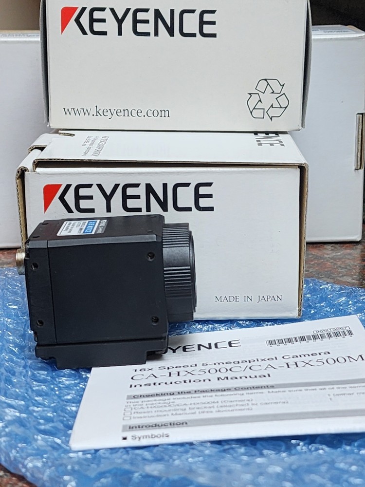 Keyence CA-HX500C Vision System, High-speed 5MP Camera – Used