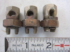 T&B Thomas & Betts 6T #3-#6 Copper Split-Bolt Connector Lot of 3, New