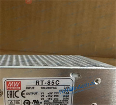 1/piece RT-85C 85W +5V7A +15V3A -15V0.5A MEAN WELL Switching Power Supply