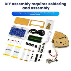 DIY CW Trainer Morse Code Decoder Keyer Interpreter DIY Electronic Component Kit