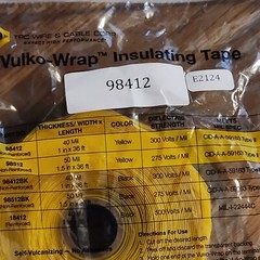 TPC Vulko Wrap Insulating Tape (#98412) 1″ X 36 ft, 40 MIL