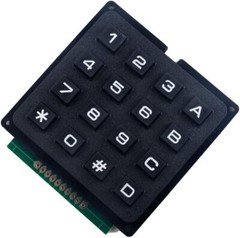 2Pcs 4×4 Matrix Array 16 Keys Switch Keypad Keyboard Module for MCU 4*4