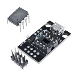 Development Programmer Board Micro USB for ATtiny + DIP-8 Tiny85-20PU CHIP IC