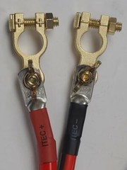 Quick 175 PRO Battery Cable Assembly HEAVY REAL 2 Ga AWG lug/terminal/clamp Gray