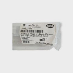 Altech Corp 3P18U3H/9 – Busbar 3 Phase + 1/2 Pole – 480V 80A – 9 Lug – NEW