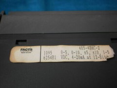 FACTS Engineering 405-4DAC-2 4054DAC2 Output Analog Module