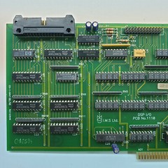 IMS DSP I/O PCB 1110 CD-1-94V1 30/93 E123549 Assembly Control Board Card