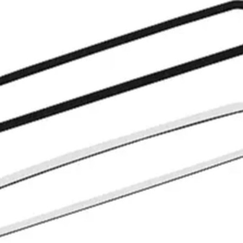 3rd Third Brake Light Seal Gasket Compatible with 1500 2009 to 2018, 2500 black