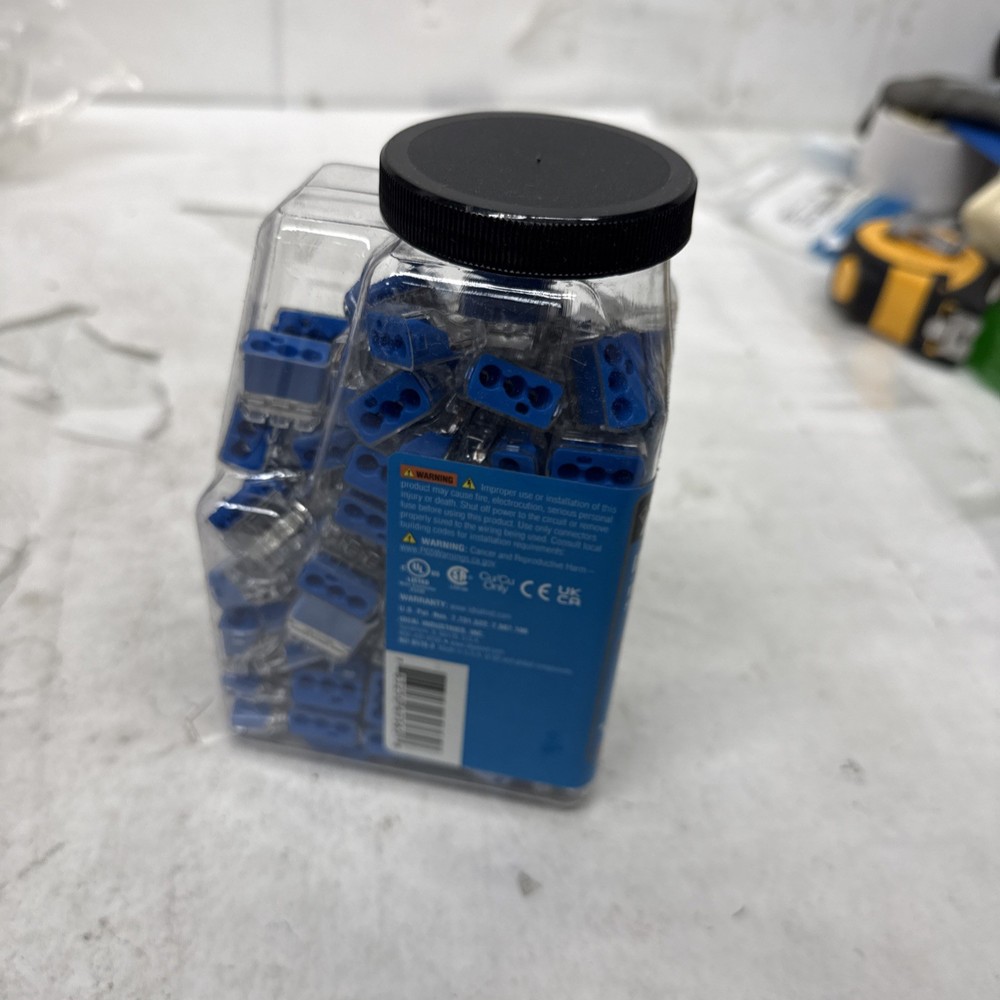 Ideal 30-1039J In-Sure Push-In Wire Connectors 150-Pieces #14 to #10 AWG