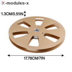 7 Inch Empty Reel 6 Hole Open Reel Sound Tape Reel Opening Machine Part New