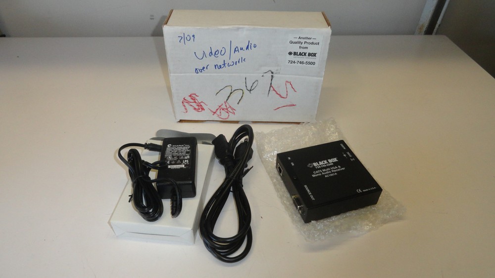 BLACK BOX 7247465500 CAT5 MULTI VGA & MONO AUDIO TRANSMITTER