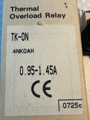 Fuji Electric TK-ON 0.95-1.45A (4NKOAH) Thermal Overload Relay – New Fast Ship