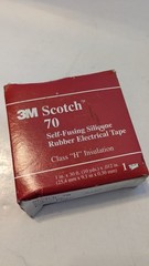 3M Scotch 70 Self-Fusing Silicone Rubber Electrical Tape Class H Insulation