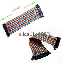 5X40P 200Pcs color dupont cable 2.54mm 1p-1p 20cm Female to Female Cheap