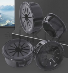 10mm -100mm PC Computer Desk Plastic Grommet Table Cable Tidy Wire Hole Cover