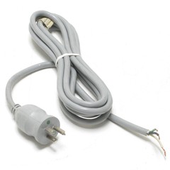 Electricord C-4700-010-GY Hospital Grade 18/3 SJT Power Cord, 10ft, 10pcs