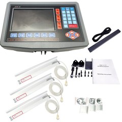 3 Axis LCDDDigital Readout for Milling Lathe Machine with Precision Linear Scale