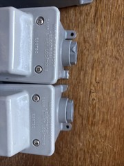 Carlon E98TSC Drip proof Damp Wet Locations On Off Electrical Box Lot Of 6 New