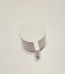 1Pcs New Shower accessories 92215700 thermostat handle avant-garde white