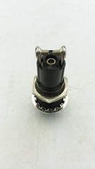 DIALIGHT PILOT PANEL INDICATOR LIGHT WHITE LENS BLACK NICKEL PLATED