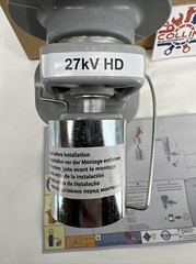 Siemens 3EK8 270-3GA4 Medium-Voltage Surge Arrester, 27 kV, HTV Silicone Housing