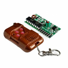 DIY 4CH IC 2262/2272 Key 315MHZ Wireless Remote Control Receiver Module Battery