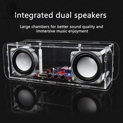 DIY Bluetooth Speaker Kit Stereo Amplifier Sound Circuit Board Component Welding