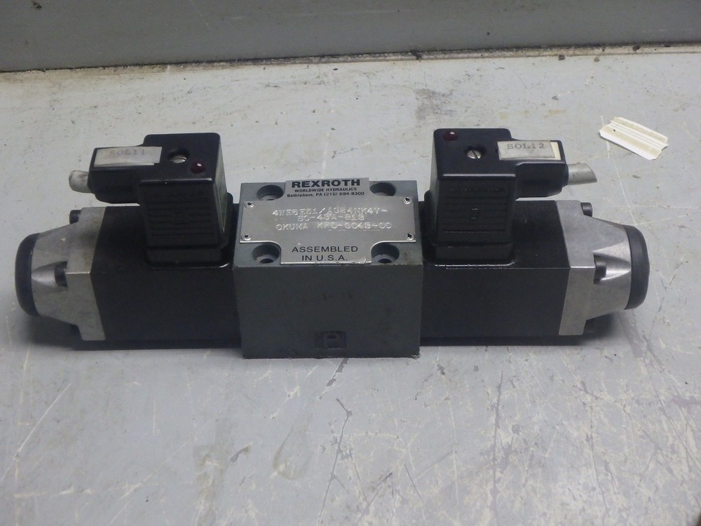 Rexroth-Okuma-Hydraulic-Valve_4WE6E51-AG24NK4V-S0-43A-813_KF0-0043-00