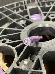 BELDEN 3079A 0071000 Profibus Shielded Cable 22AWG 1 Pair Violet 1000 Ft *