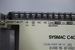 Omron C40H-C5DT-DE-V1 Sysmac C40H Programmable Controller (C4317-A39)