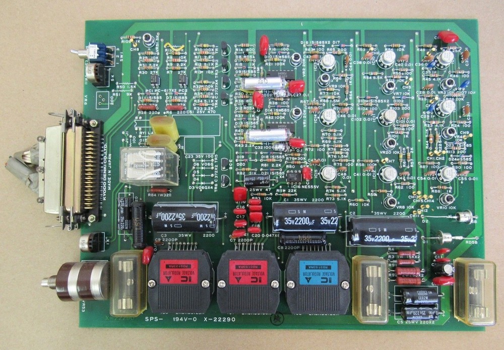 KYODO DENKI CNC CIRCUIT BOARD X-22290 SPS-194V-0