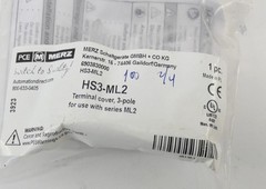 *Lot of 2* PCE Merz HS3-ML2 3P Terminal Cover – NEW Surplus!