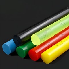 PU Polyurethane Solid Round Rod Bar Stick Ø 3mm-100mm Elastic Buffer 75A-80A
