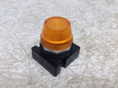 Control Concepts FVLU24L-60HZ Orange Indicator Pilot Light FVLU24L60HZ (OK)