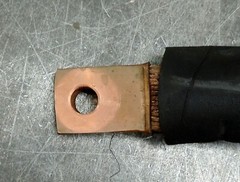 600 x 18 Welding Shunt Copper Wire Spot Welder 600 MCM